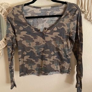 Basic Camo Long Sleeve